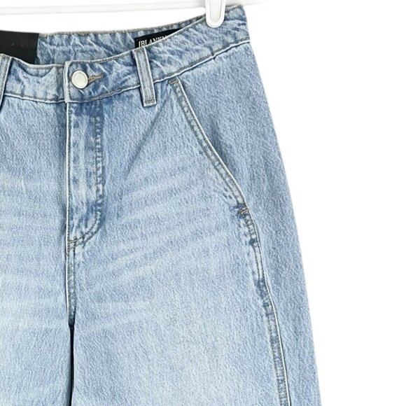 BLANKNYC Women's Blue Denim Jeans Size 26 High Rise Tapered Leg Cotton NWT - Picture 15 of 16
